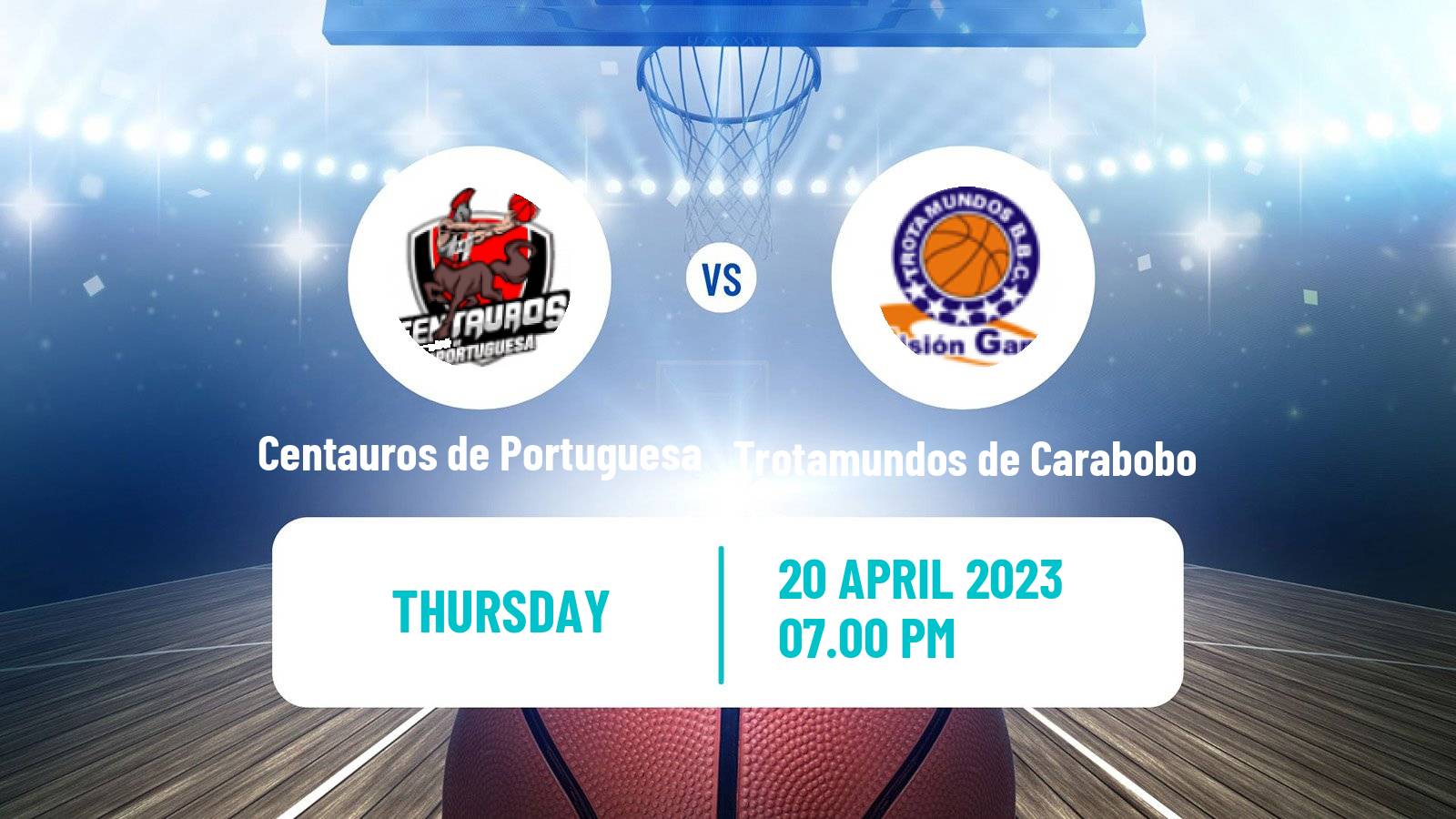 Basketball Venezuelan Superliga Basketball Centauros de Portuguesa - Trotamundos de Carabobo