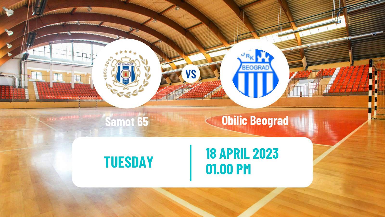 Handball Serbian Superliga Handball Samot 65 - Obilic Beograd