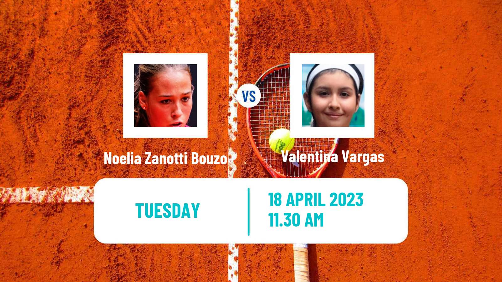 Tennis ITF Tournaments Noelia Zanotti Bouzo - Valentina Vargas