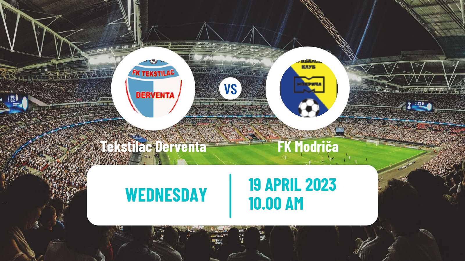 Soccer Bosnian Prva Liga RS Tekstilac Derventa - Modriča