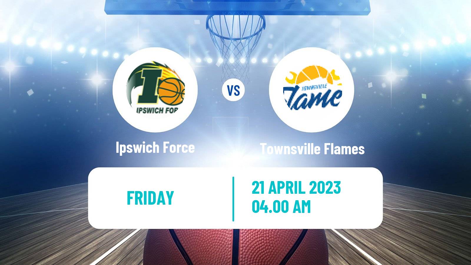 Basketball Australian NBL1 North Women Ipswich Force - Townsville Flames