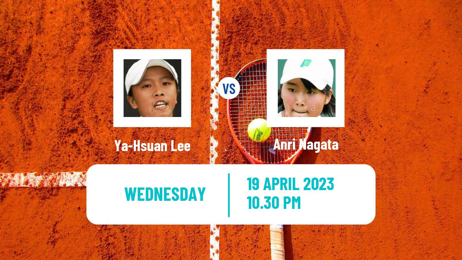 Tennis ITF Tournaments Ya-Hsuan Lee - Anri Nagata