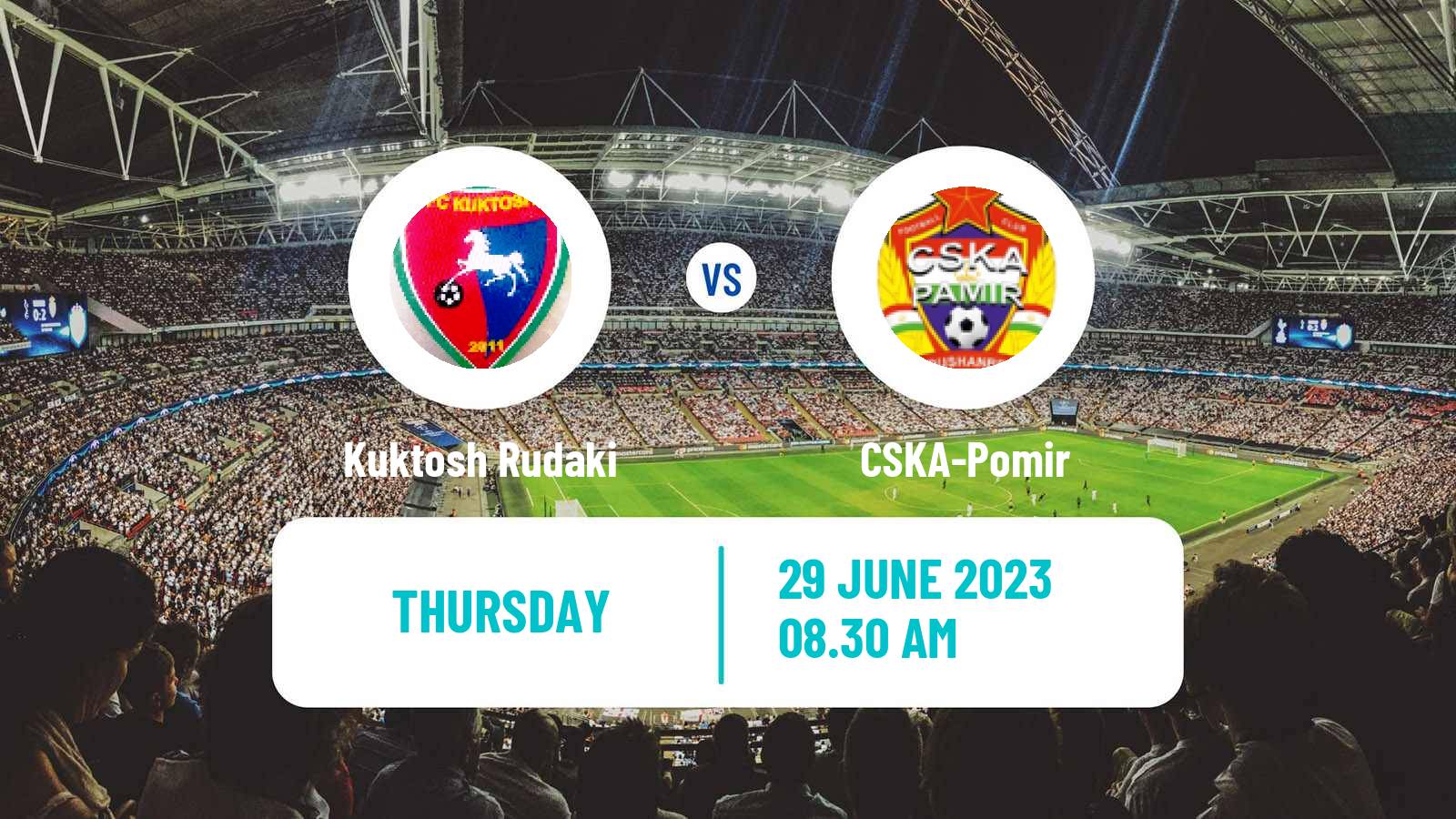Soccer Tajik League Kuktosh Rudaki - CSKA-Pomir