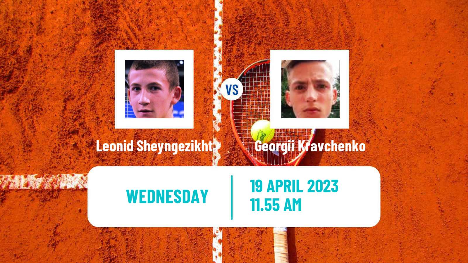 Tennis ITF Tournaments Leonid Sheyngezikht - Georgii Kravchenko