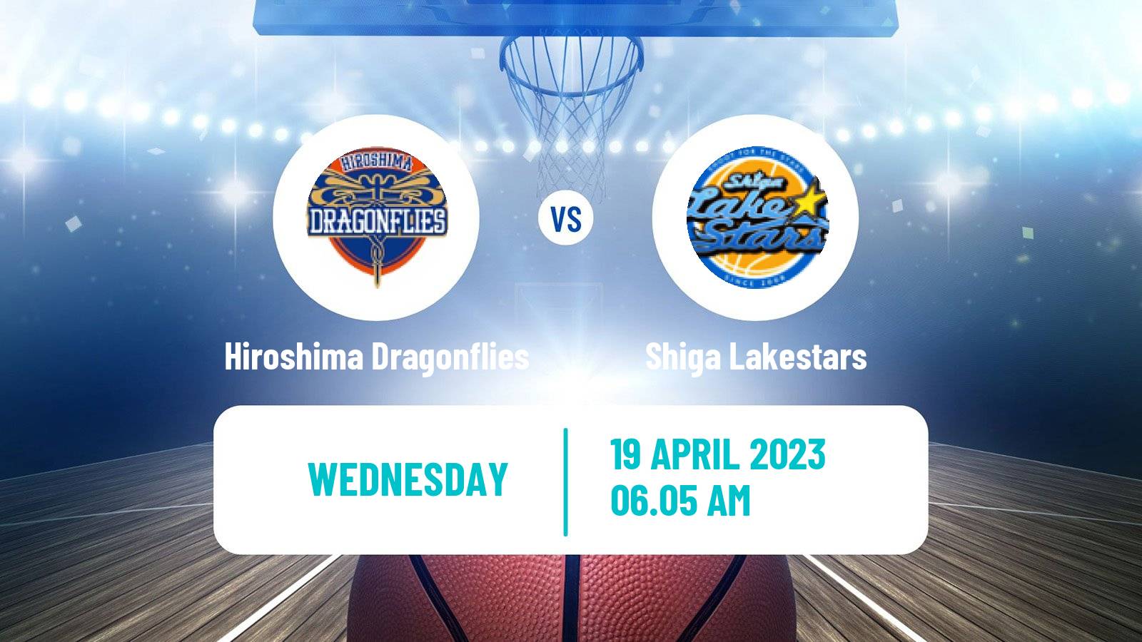 Basketball BJ League Hiroshima Dragonflies - Shiga Lakestars