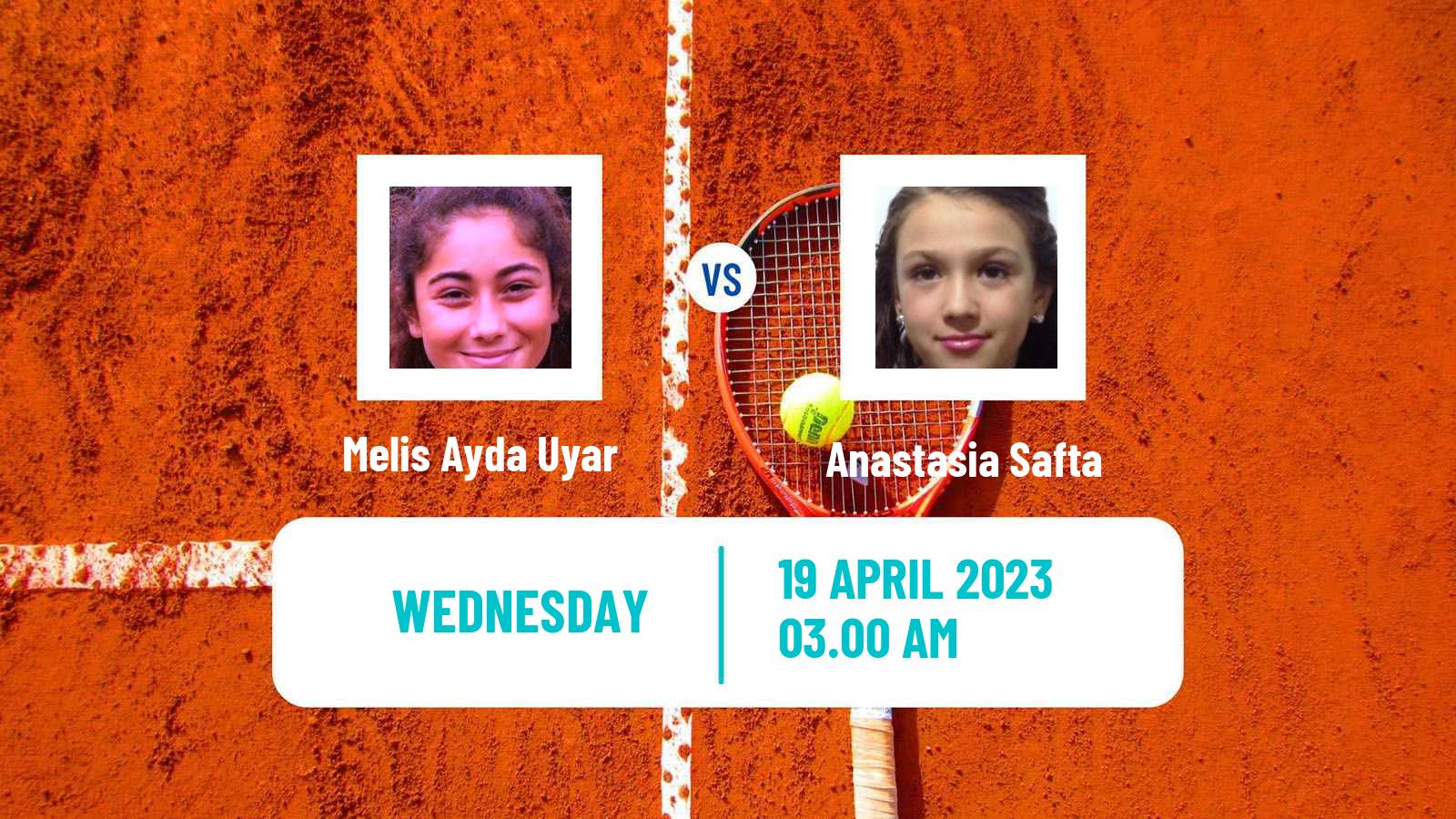 Tennis ITF Tournaments Melis Ayda Uyar - Anastasia Safta