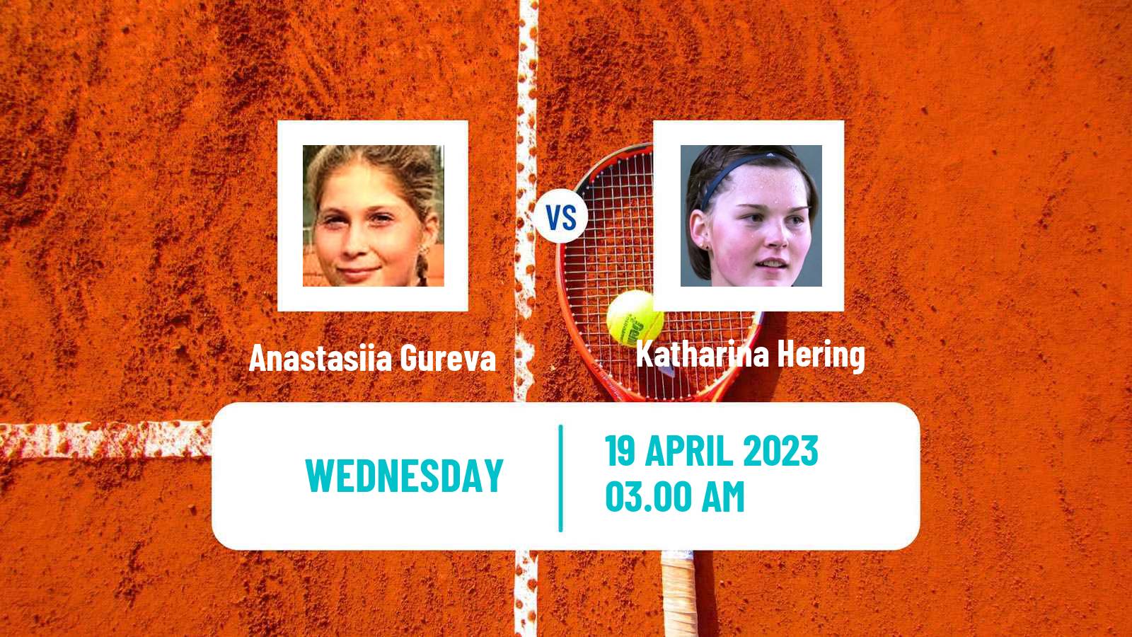 Tennis ITF Tournaments Anastasiia Gureva - Katharina Hering