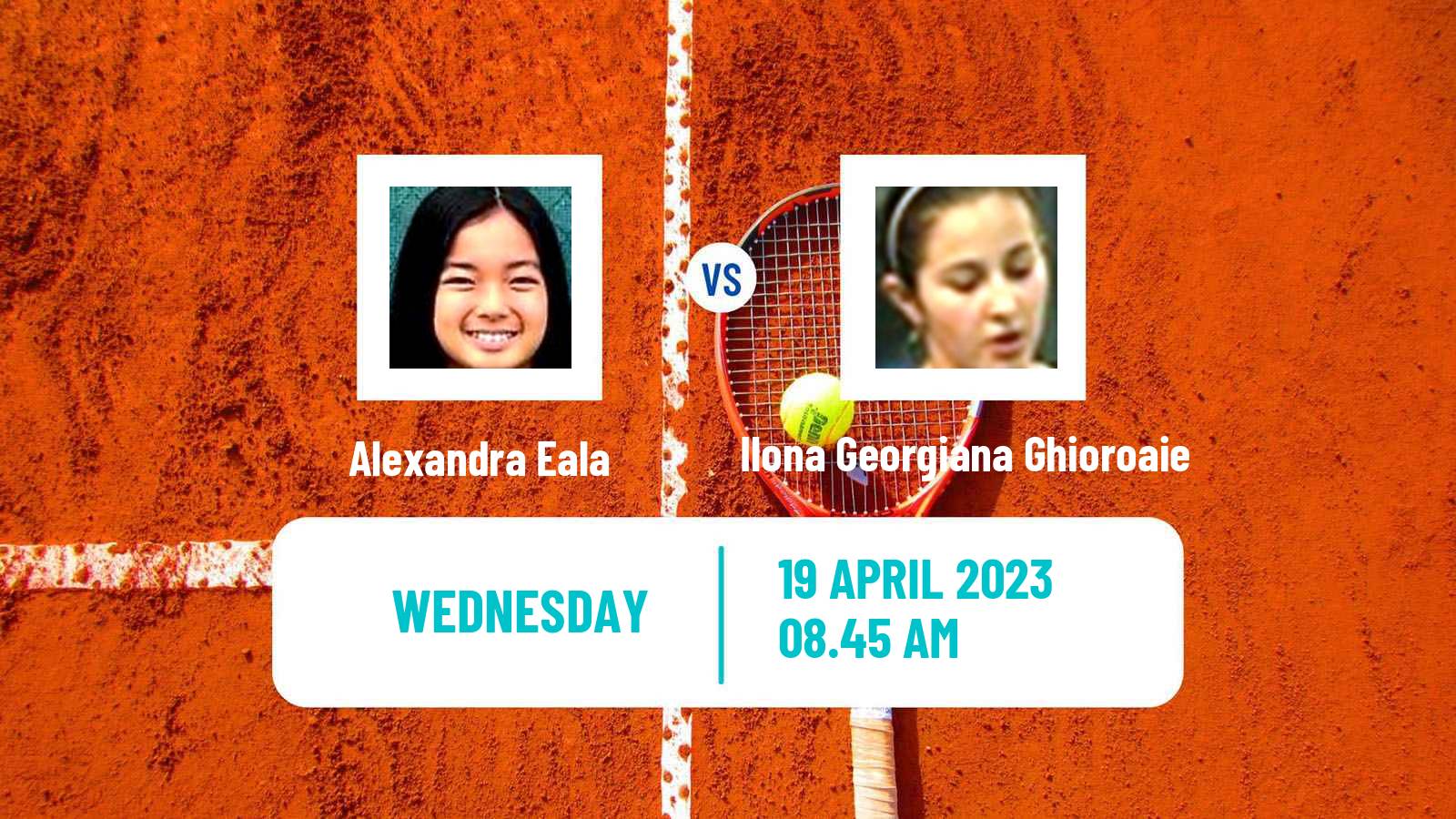 Tennis ITF Tournaments Alexandra Eala - Ilona Georgiana Ghioroaie