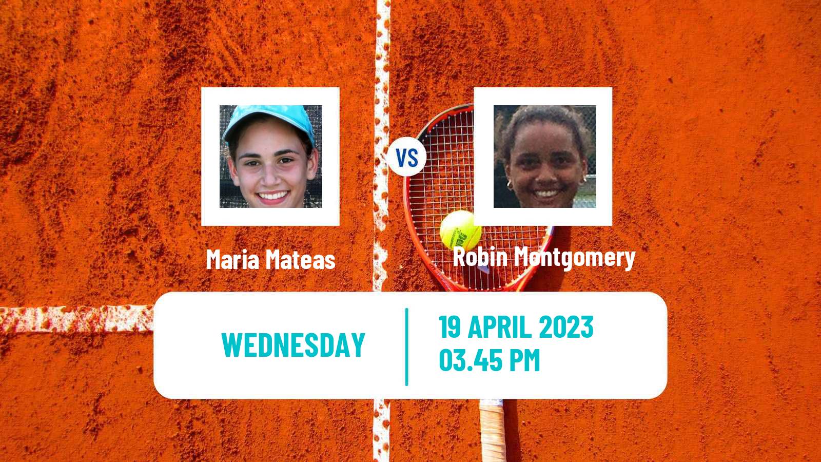 Tennis ITF Tournaments Maria Mateas - Robin Montgomery