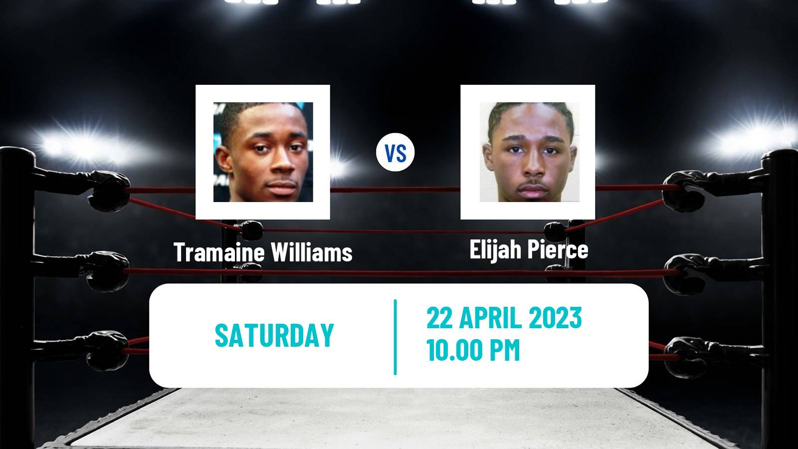 Boxing Boxing Tramaine Williams - Elijah Pierce