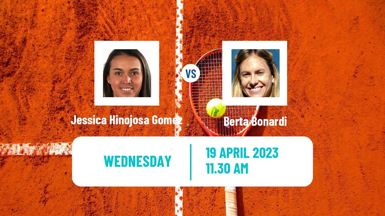 Tennis ITF Tournaments Jessica Hinojosa Gomez - Berta Bonardi