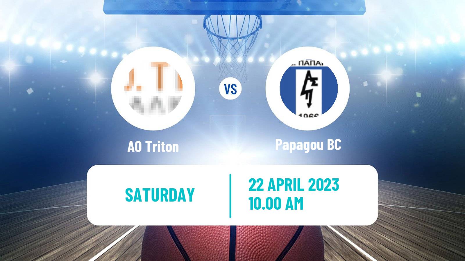 Basketball Greek Elite League Basketball Triton - Papagou