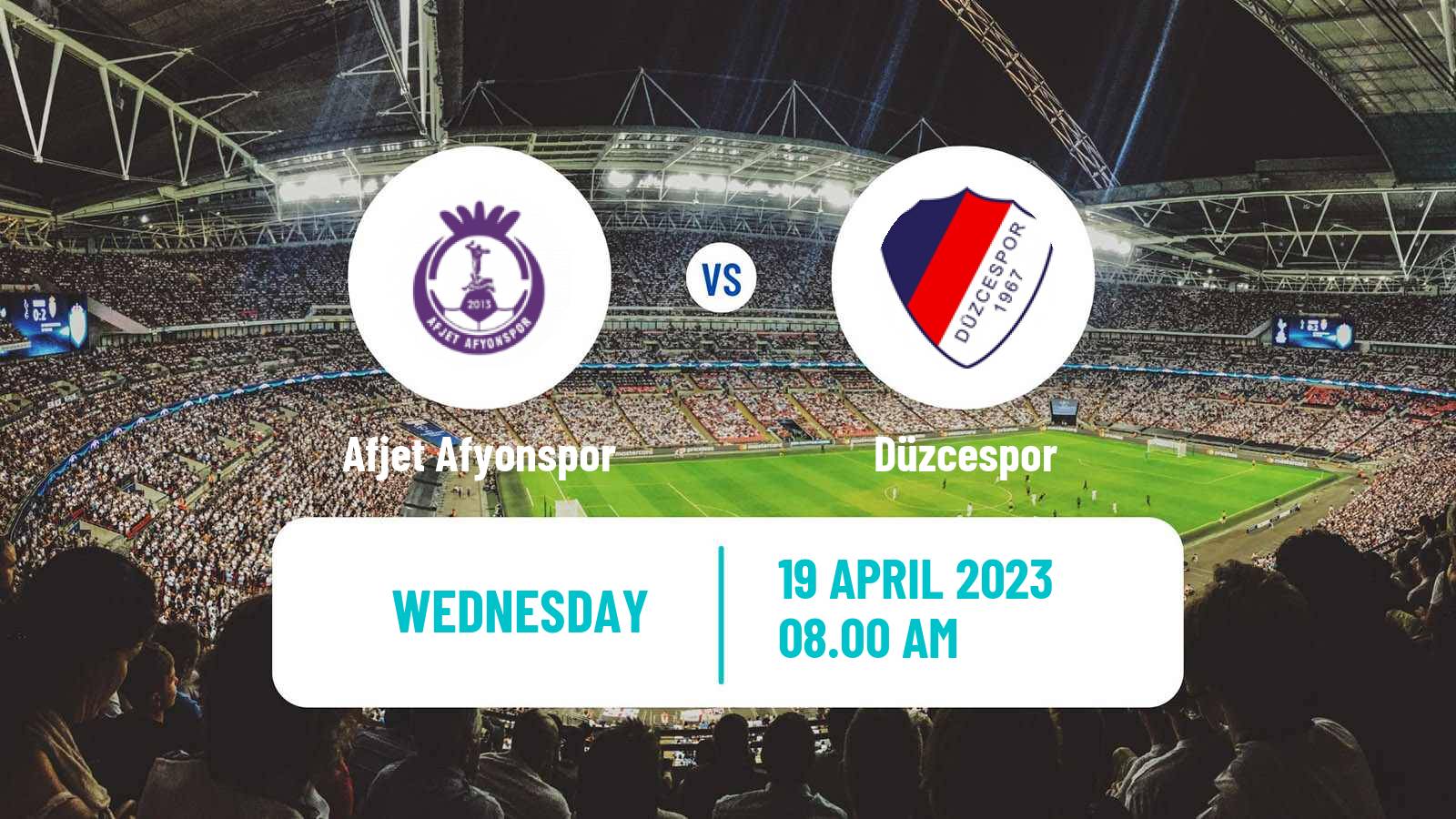 Soccer Turkish Second League White Group Afjet Afyonspor - Düzcespor