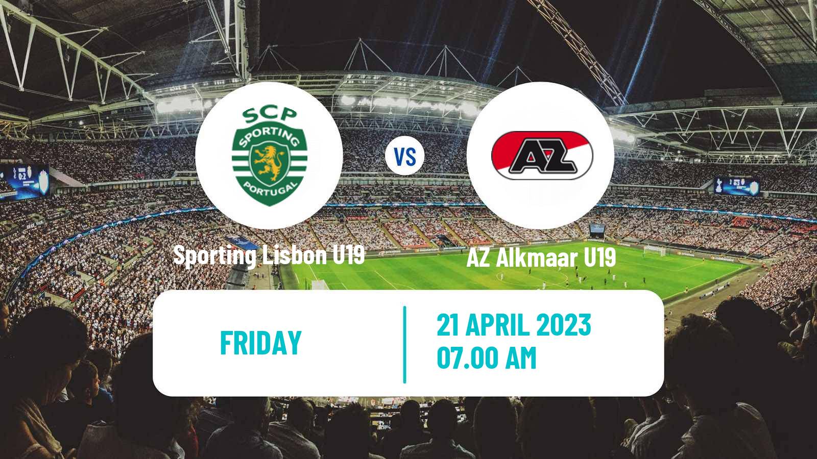 Soccer UEFA Youth League Sporting Lisbon U19 - AZ Alkmaar U19