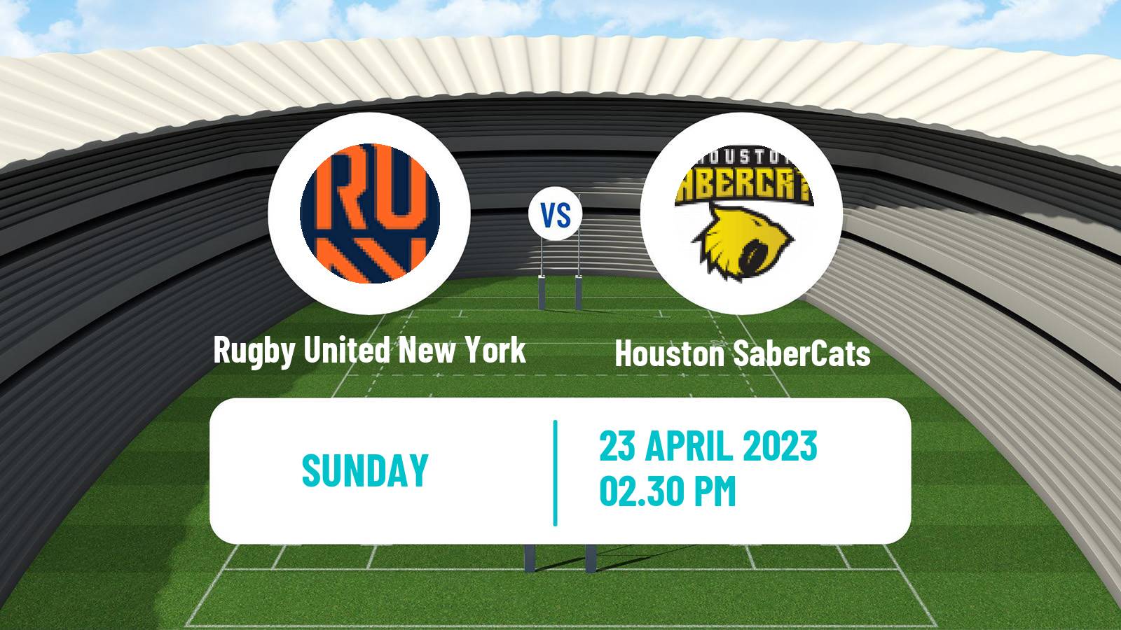 Rugby union USA Major League Rugby Rugby United New York - Houston SaberCats