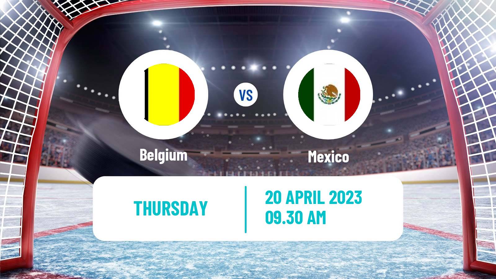 Hockey IIHF World Championship IIB Belgium - Mexico