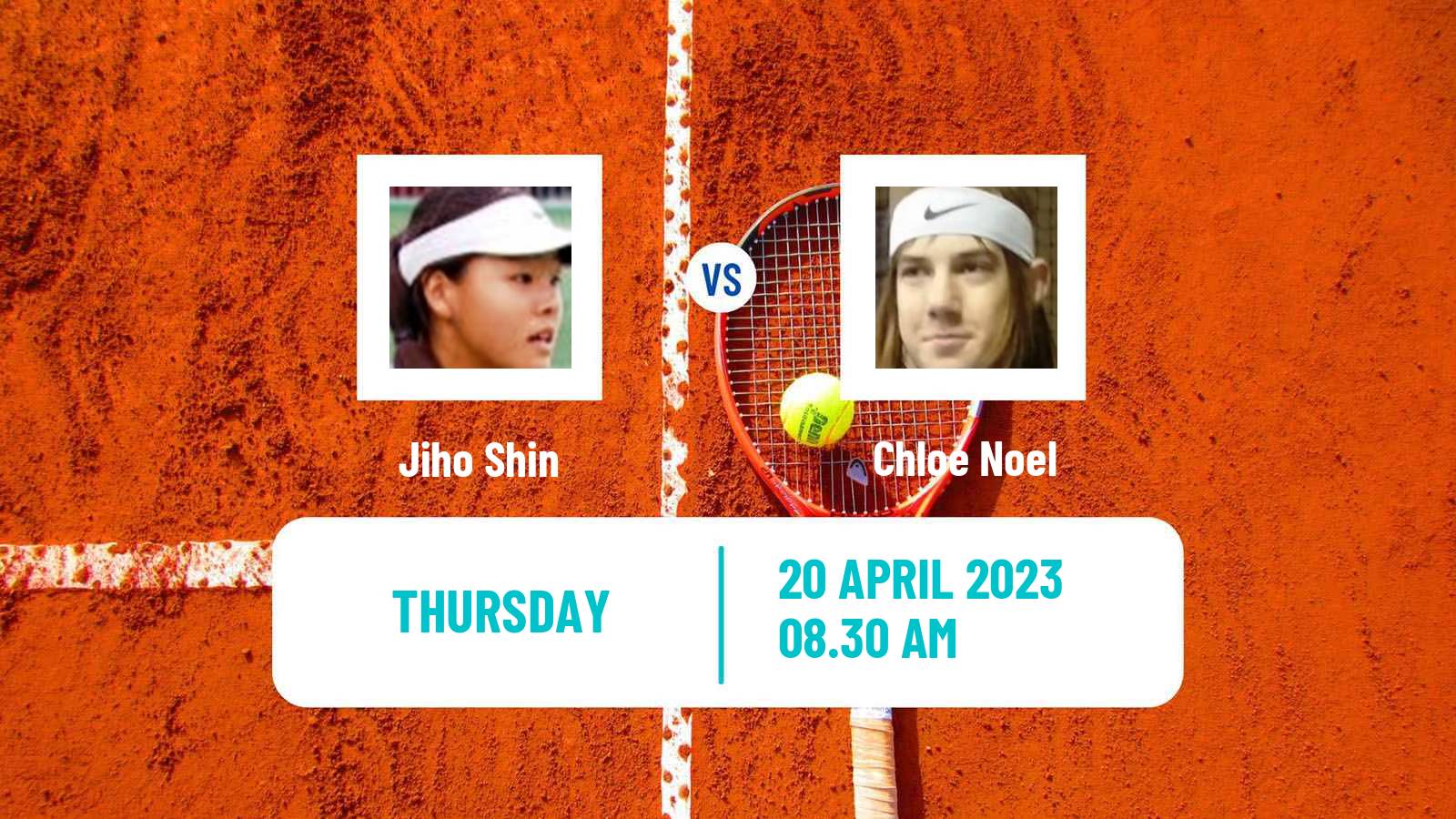 Tennis ITF Tournaments Jiho Shin - Chloe Noel