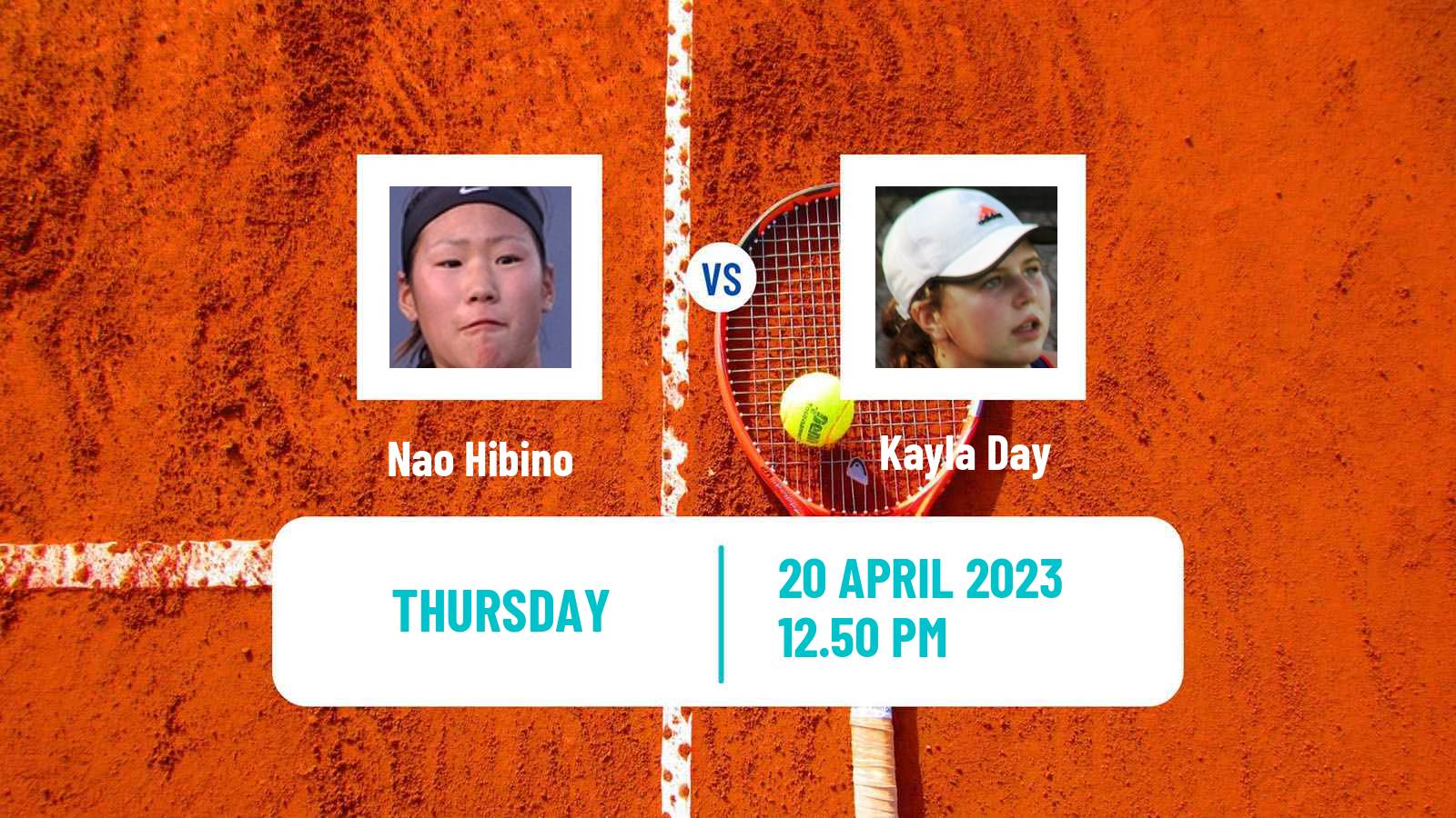 Tennis ITF Tournaments Nao Hibino - Kayla Day
