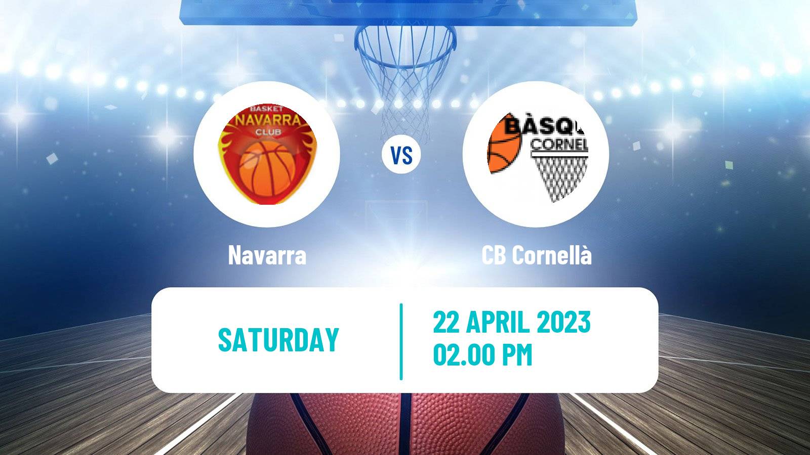 Basketball Spanish LEB Plata Navarra - Cornellà