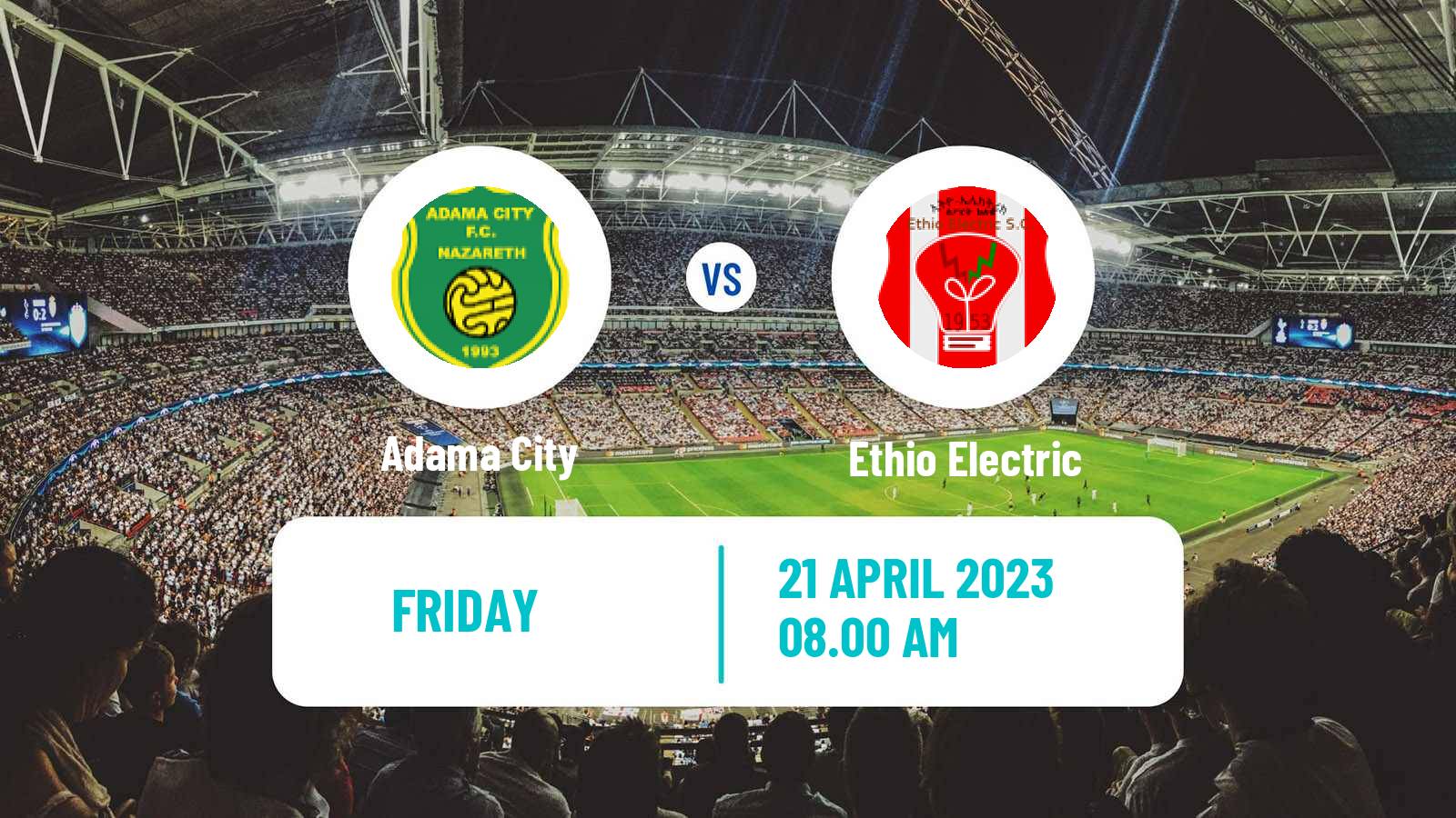 Soccer Ethiopian Premier League Adama City - Ethio Electric