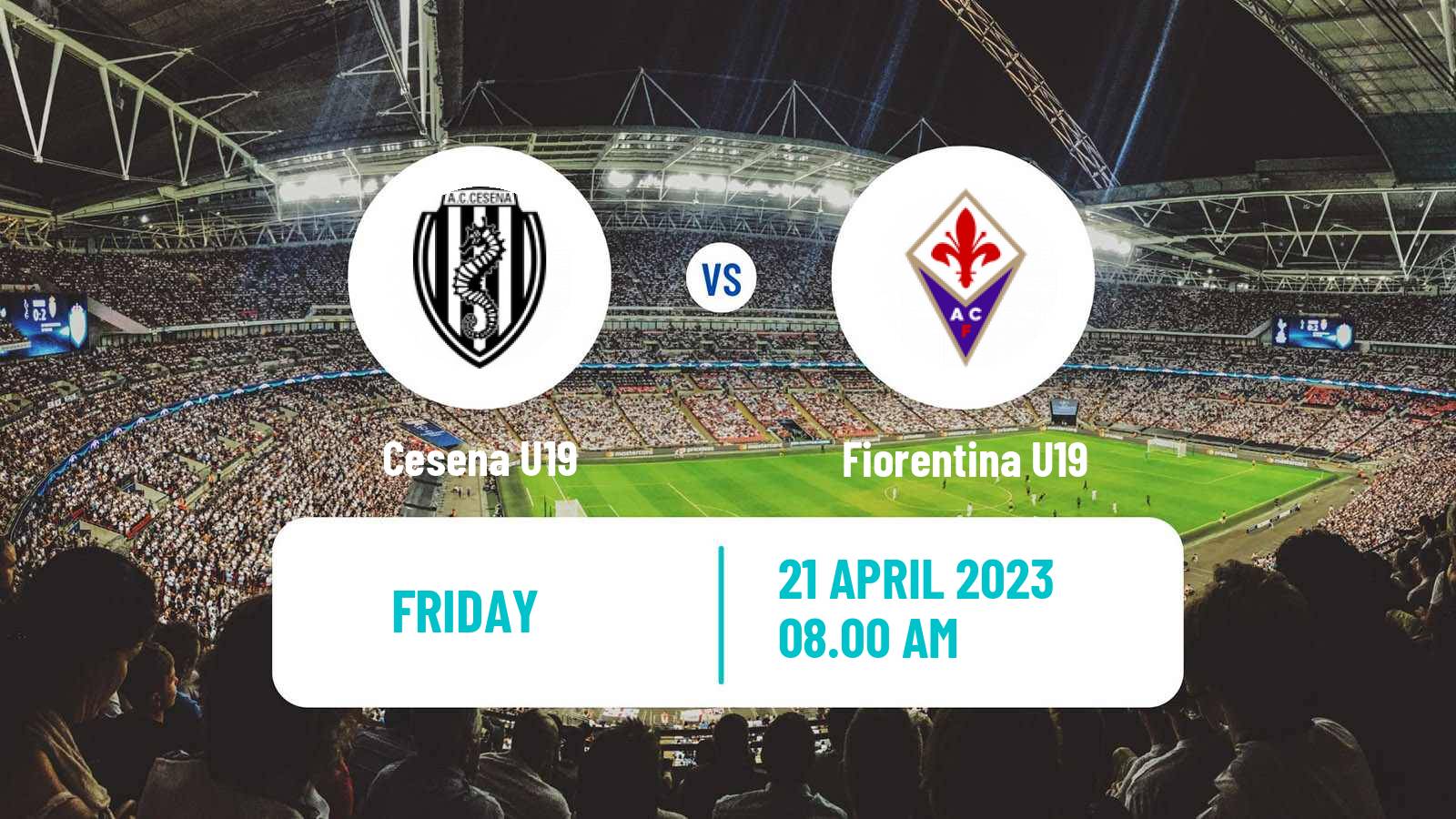 Soccer Italian Primavera 1 Cesena U19 - Fiorentina U19