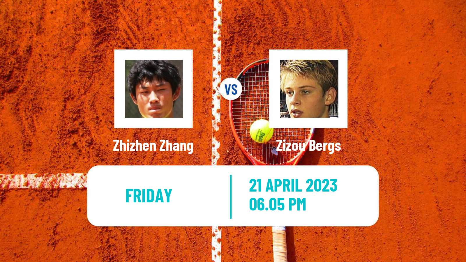 Tennis ATP Challenger Zhizhen Zhang - Zizou Bergs