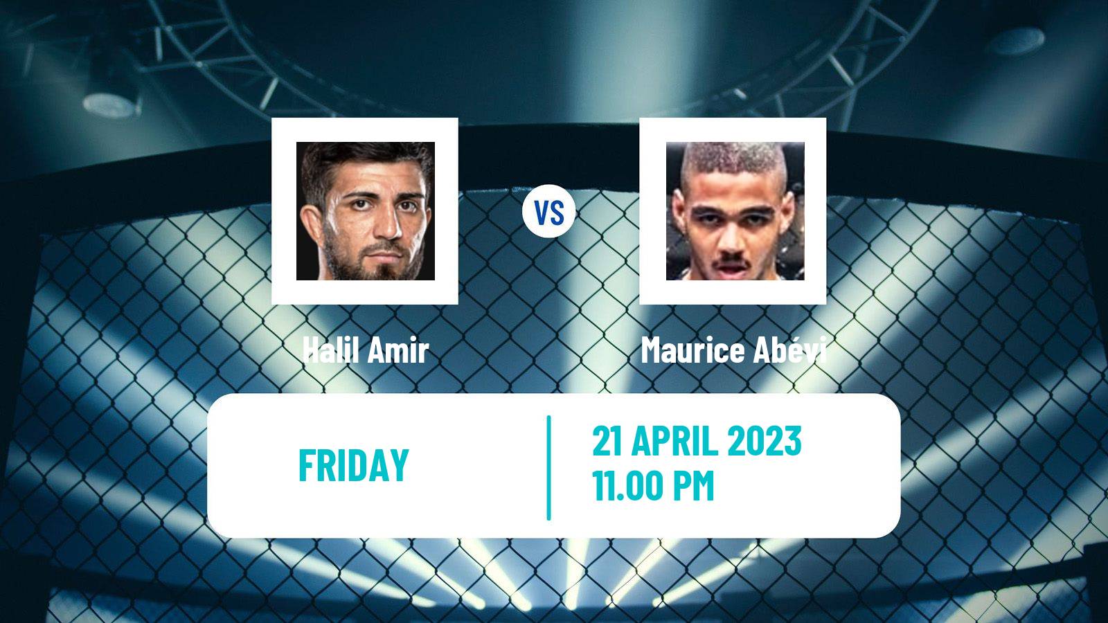 MMA MMA Halil Amir - Maurice Abévi