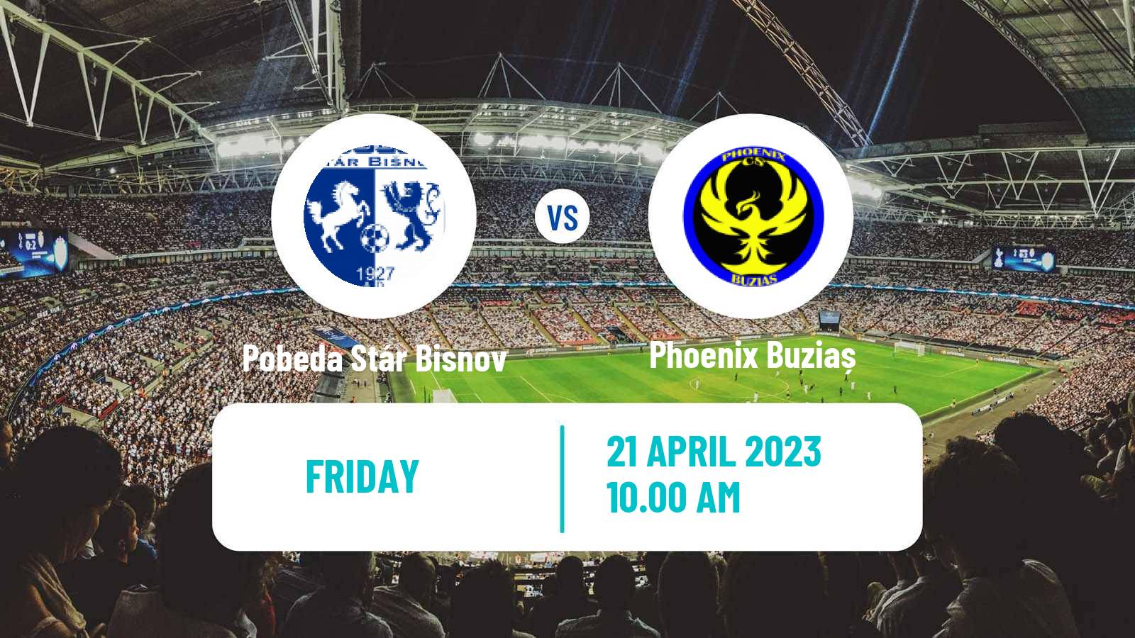 Soccer Romanian Liga 3 - Seria 8 Pobeda Stár Bisnov - Phoenix Buziaș