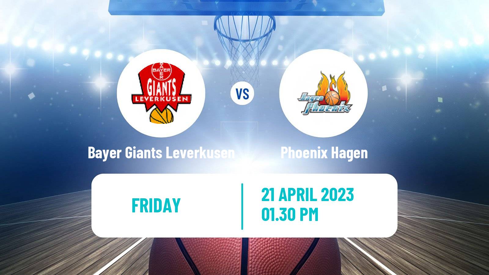 Basketball German Pro A Basketball Bayer Giants Leverkusen - Phoenix Hagen