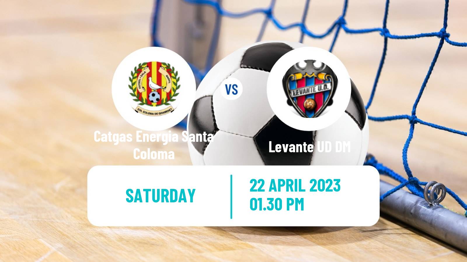 Futsal Spanish Primera Division Futsal Catgas Energia Santa Coloma - Levante UD DM