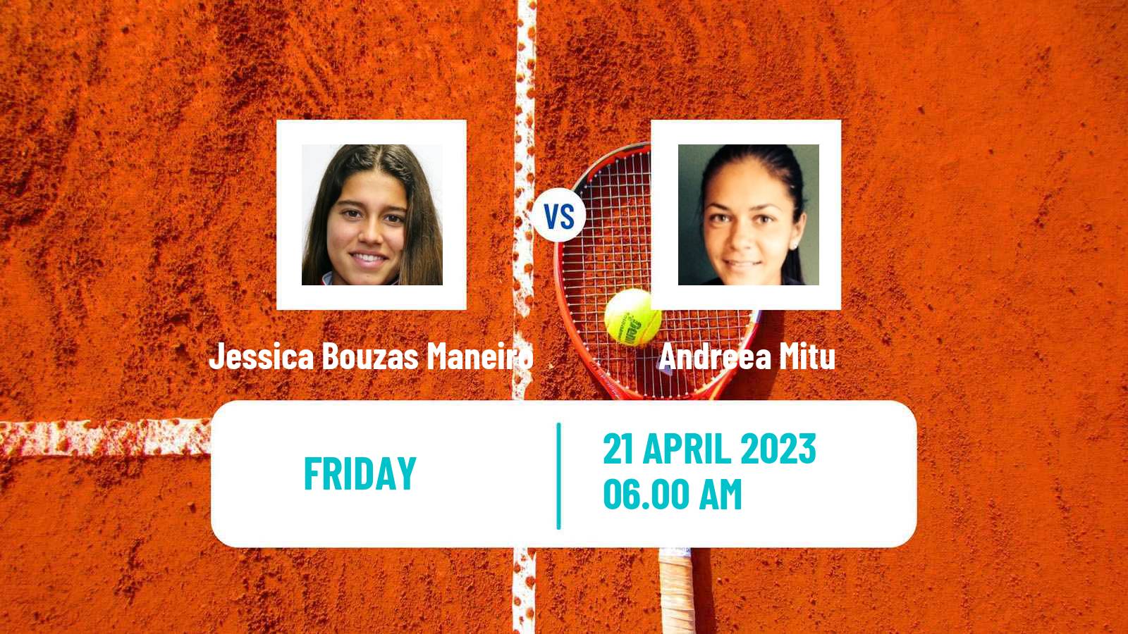 Tennis ITF Tournaments Jessica Bouzas Maneiro - Andreea Mitu