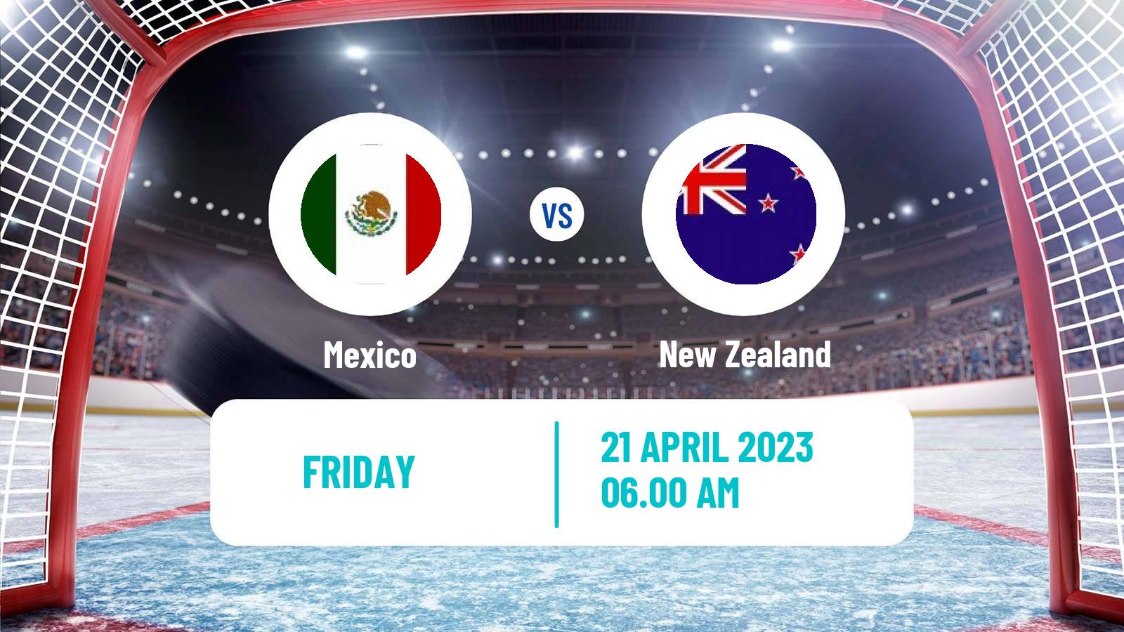 Hockey IIHF World Championship IIB Mexico - New Zealand