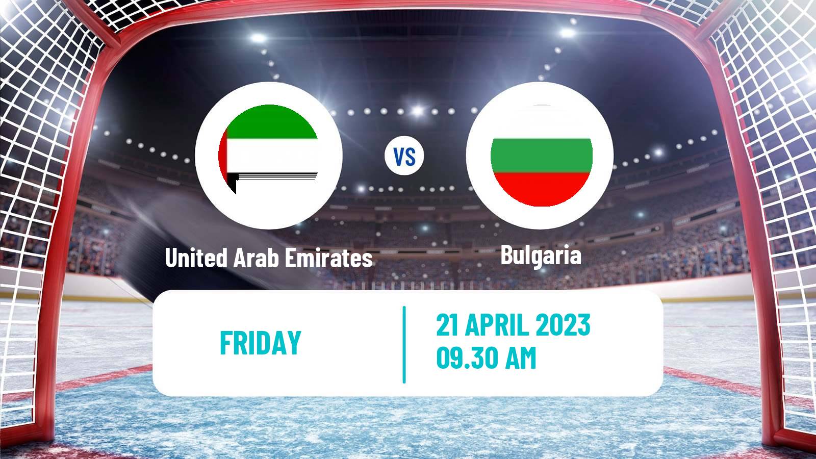 Hockey IIHF World Championship IIB United Arab Emirates - Bulgaria