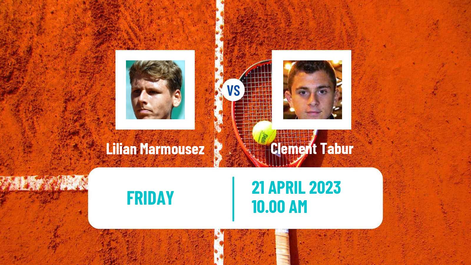 Tennis ITF Tournaments Lilian Marmousez - Clement Tabur
