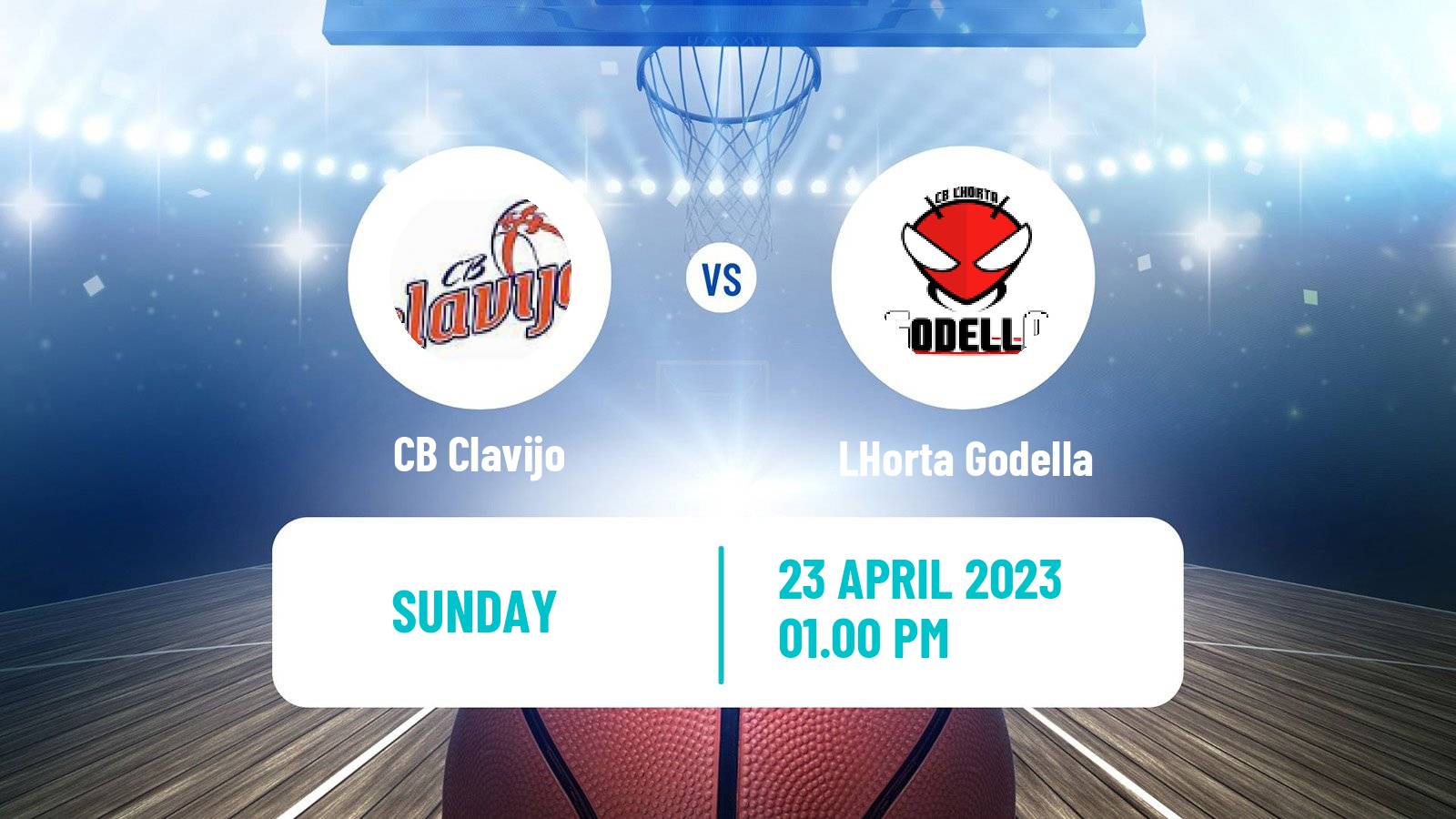 Basketball Spanish LEB Plata Clavijo - LHorta Godella