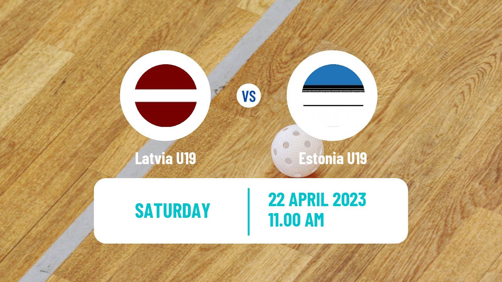 Floorball Friendly International Floorball Latvia U19 - Estonia U19