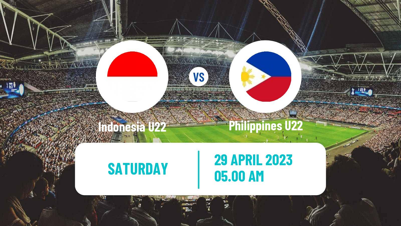 Soccer Southeast Asian Games Indonesia U22 - Philippines U22