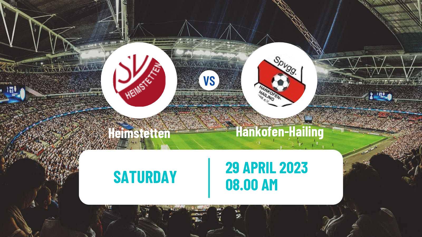 Soccer German Regionalliga Bayern Heimstetten - Hankofen-Hailing
