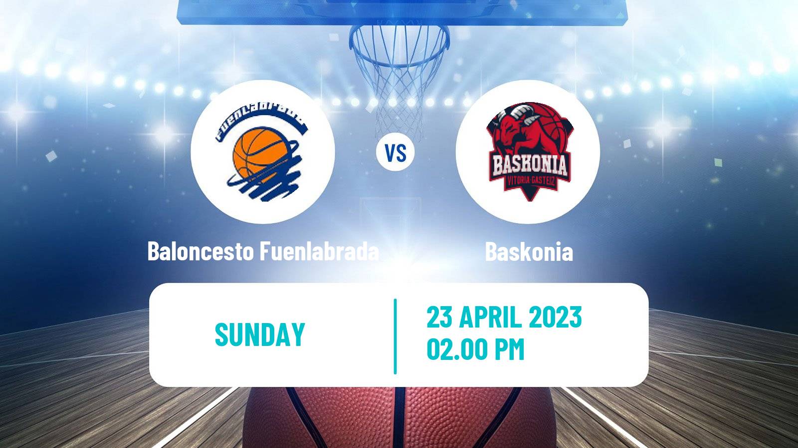 Basketball Spanish ACB League Baloncesto Fuenlabrada - Baskonia