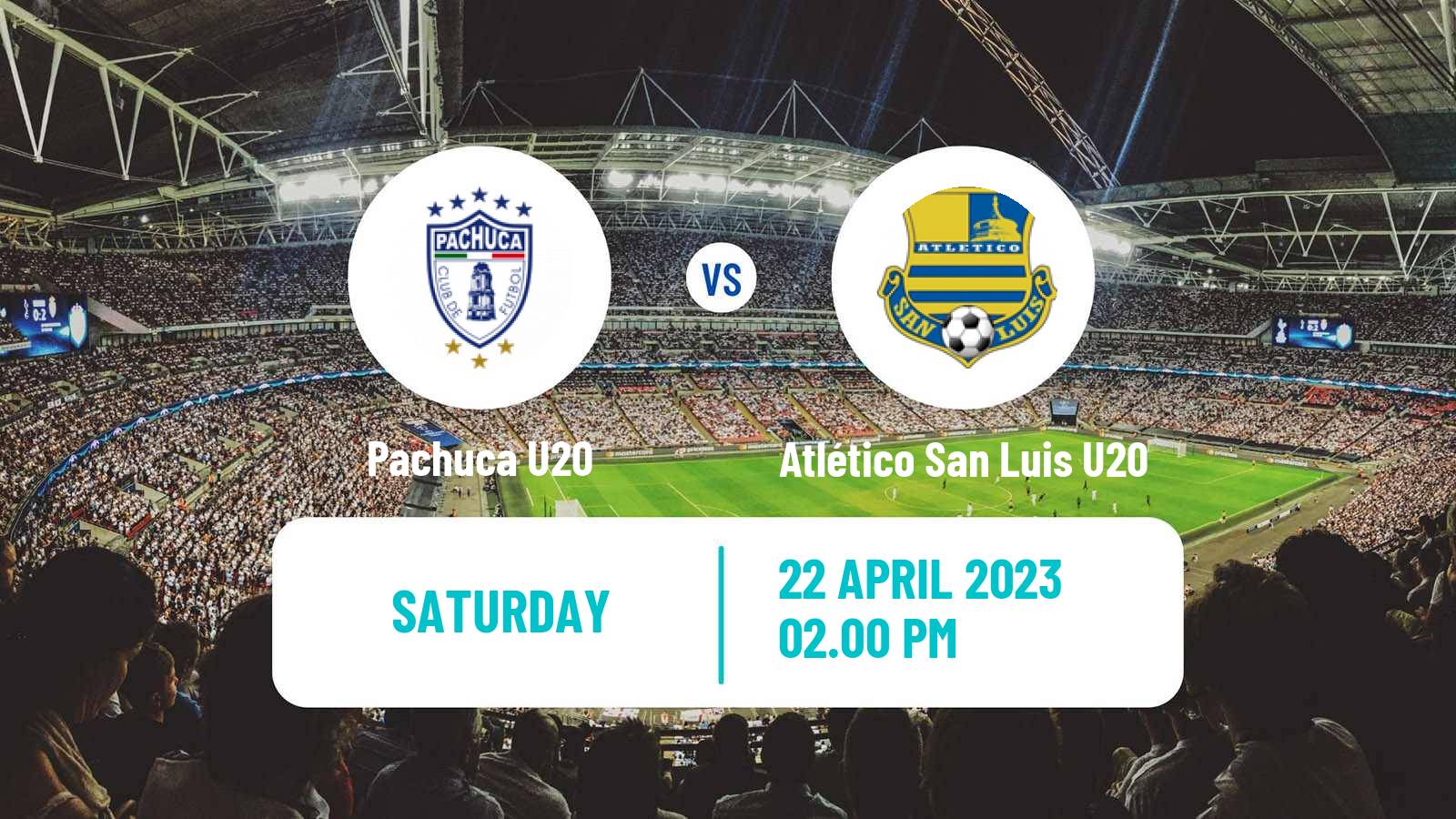 Soccer Mexican Liga MX U20 Pachuca U20 - Atlético San Luis U20