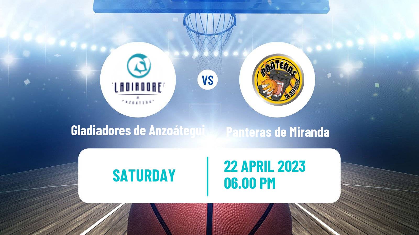 Basketball Venezuelan Superliga Basketball Gladiadores de Anzoátegui - Panteras de Miranda