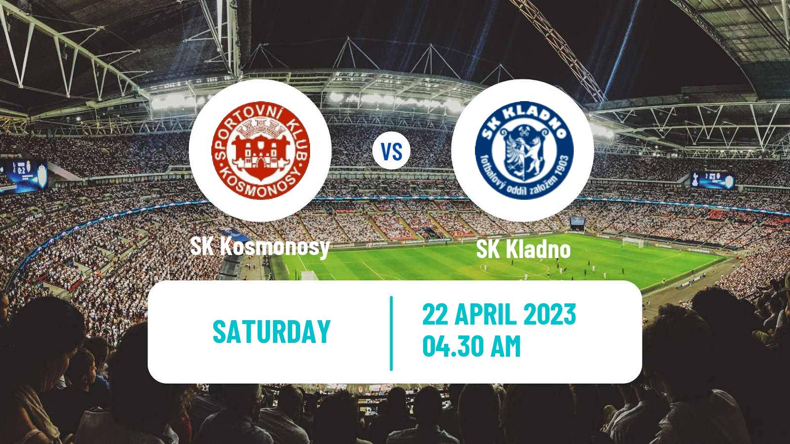 Soccer Czech Division B Kosmonosy - Kladno