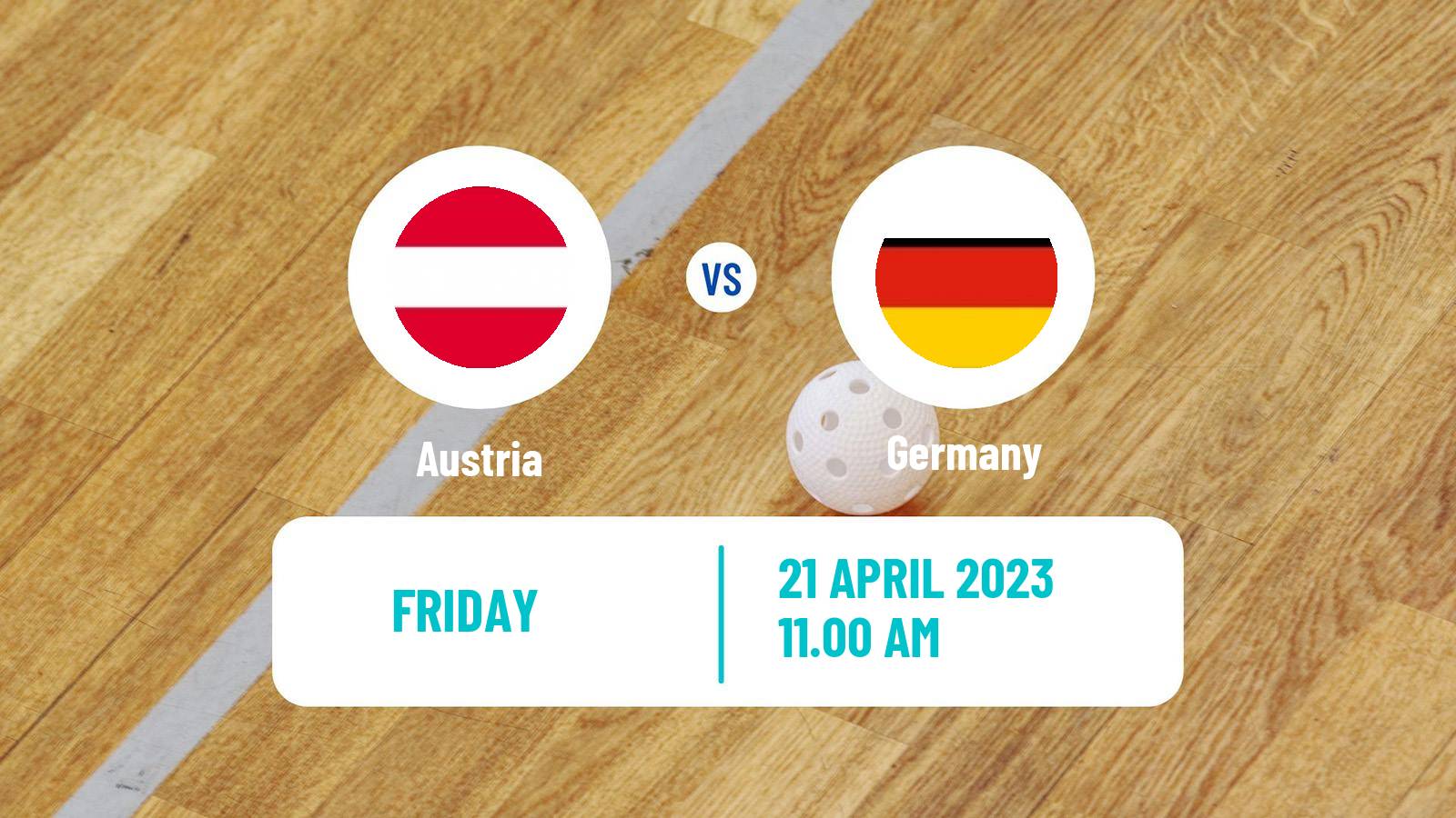 Floorball Friendly International Floorball Austria - Germany