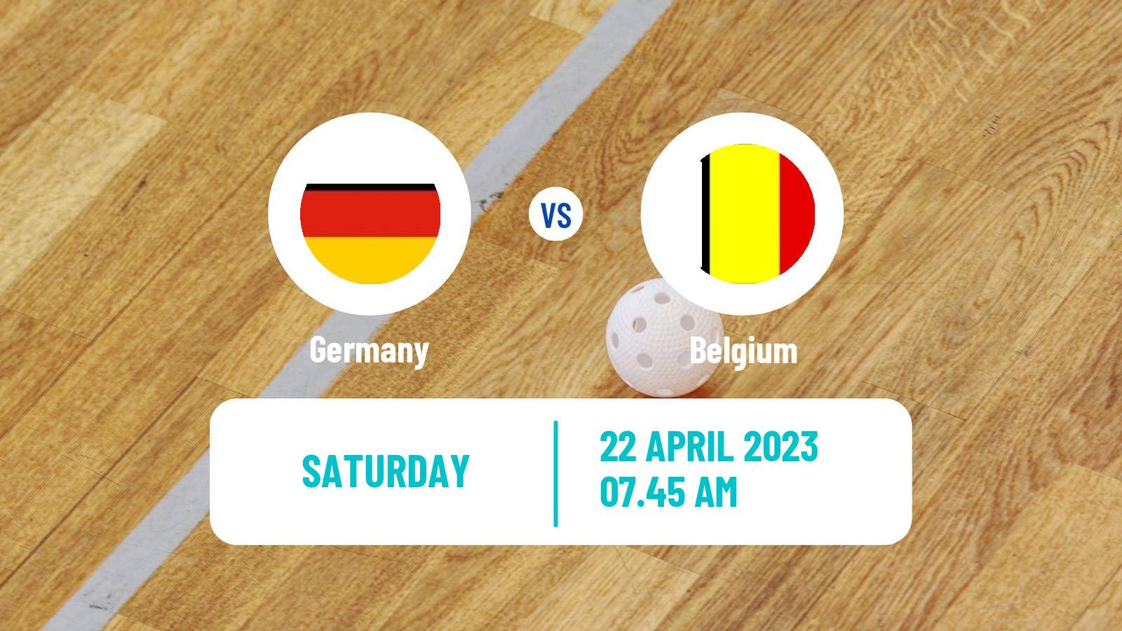 Floorball Friendly International Floorball Germany - Belgium