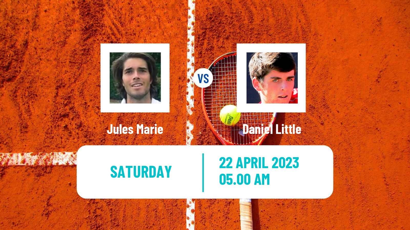 Tennis ITF Tournaments Jules Marie - Daniel Little