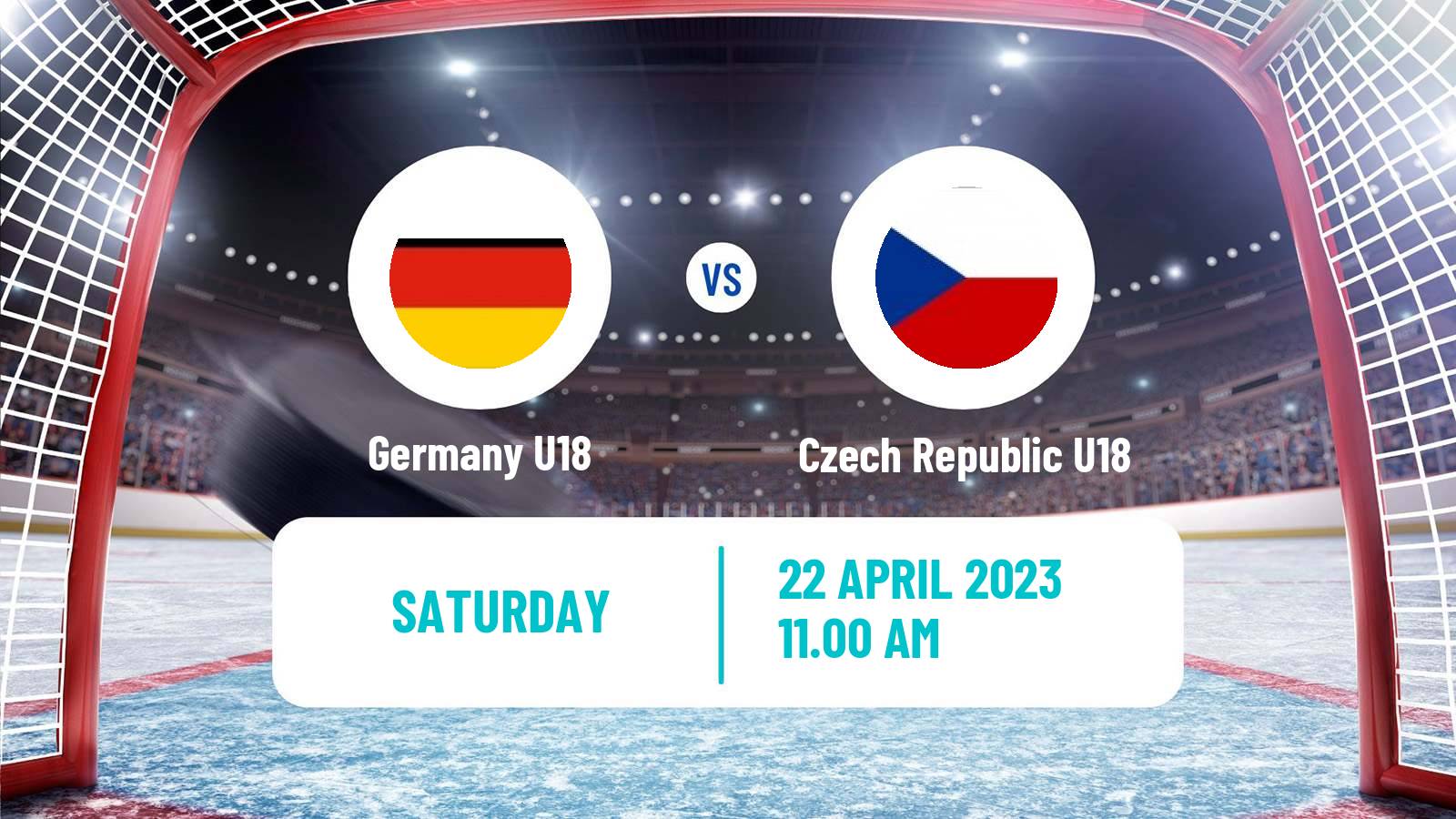 Hockey IIHF World U18 Championship Germany U18 - Czech Republic U18