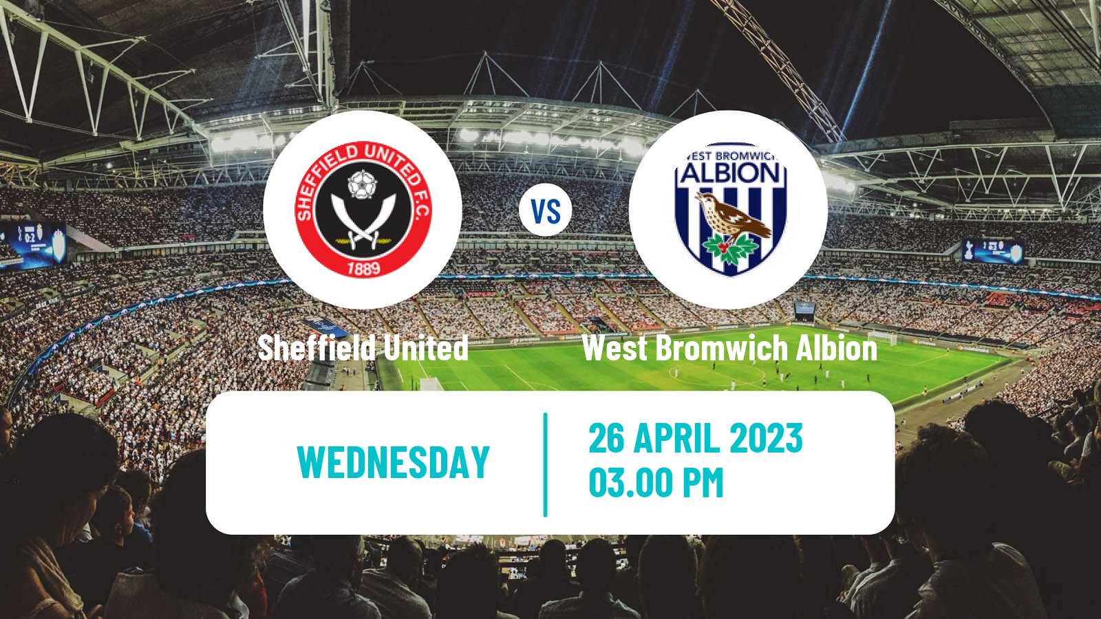 Soccer English League Championship Sheffield United - West Bromwich Albion
