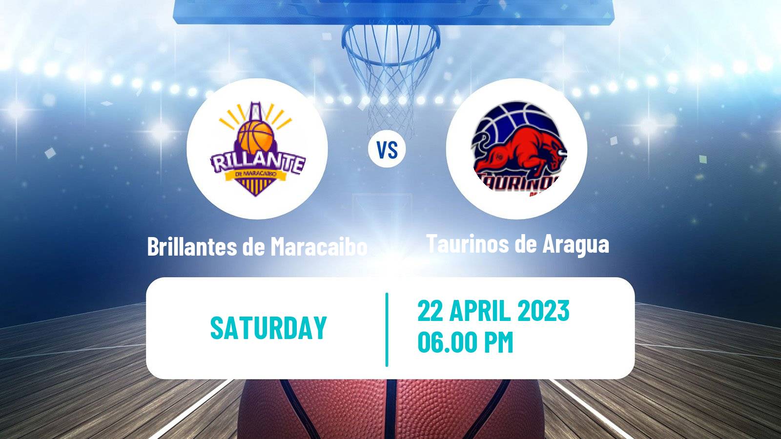 Basketball Venezuelan Superliga Basketball Brillantes de Maracaibo - Taurinos de Aragua