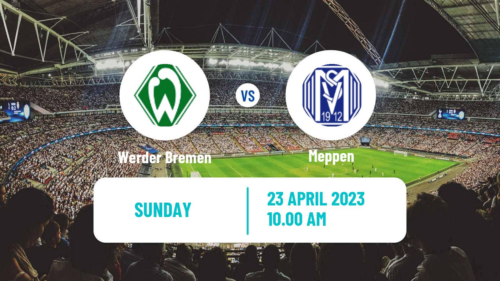 Soccer German Bundesliga Women Werder Bremen - Meppen