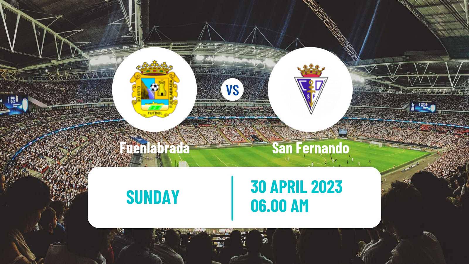 Soccer Spanish Primera RFEF Group 1 Fuenlabrada - San Fernando